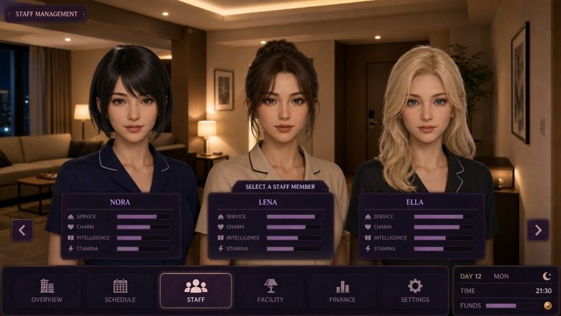 404号房互动按摩 角色路线 预览图 4